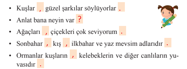 2. Sınıf Türkçe Ders Kitabı 57-61-62-63-64. Sayfa Cevapları Bilim ve Kültür Yayınları