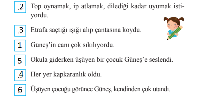 2. Sınıf Türkçe Ders Kitabı 65-68-69-70-71-72-73. Sayfa Cevapları Bilim ve Kültür Yayınları