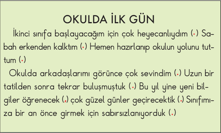 2. Sınıf Türkçe Ders Kitabı 15-19-20-21-22-23. Sayfa Cevapları MEB Yayınları