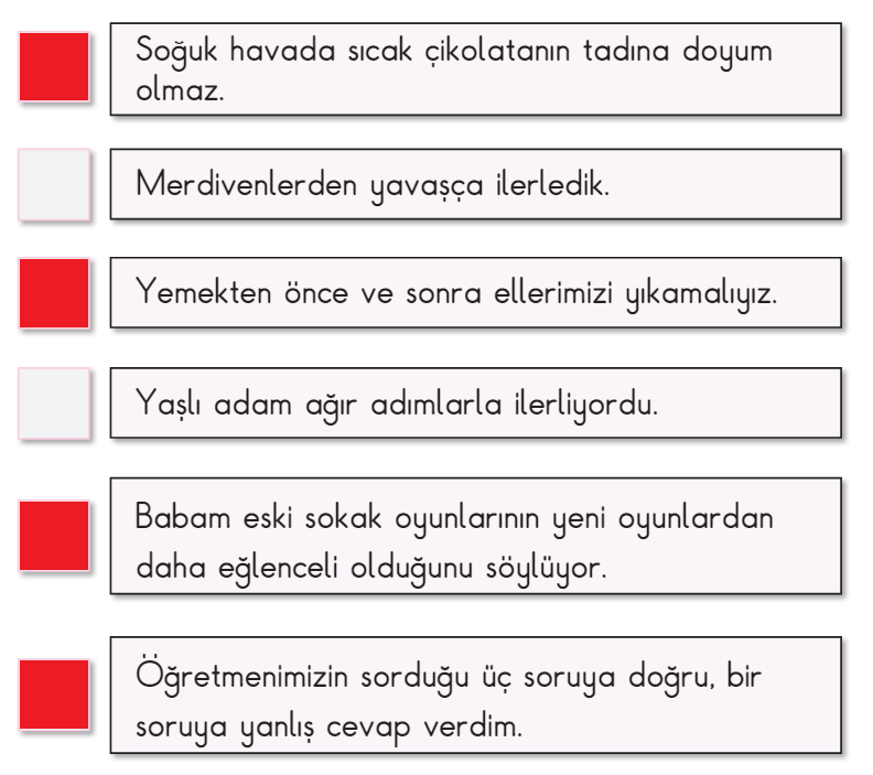 2. Sınıf Türkçe Ders Kitabı 44-45-46-47. Sayfa Cevapları MEB Yayınları